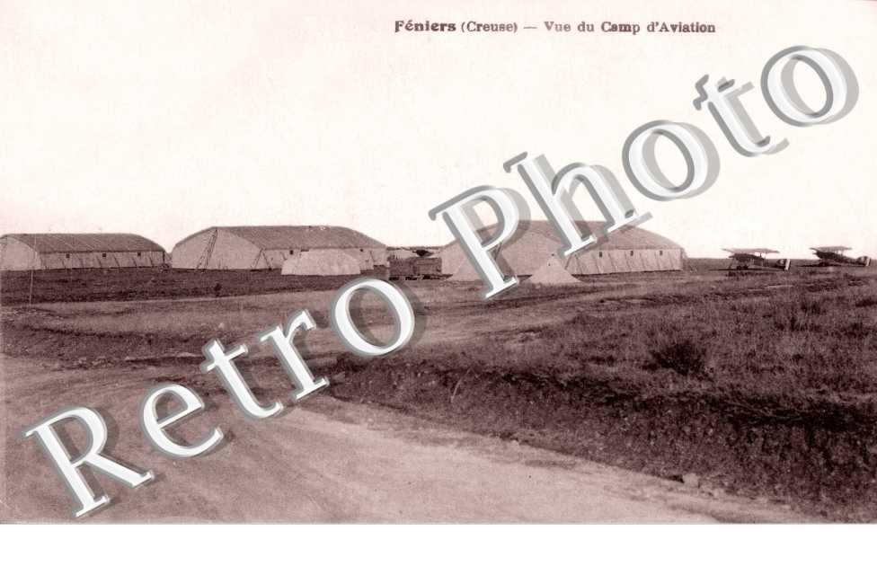 Vue du camp d'aviation