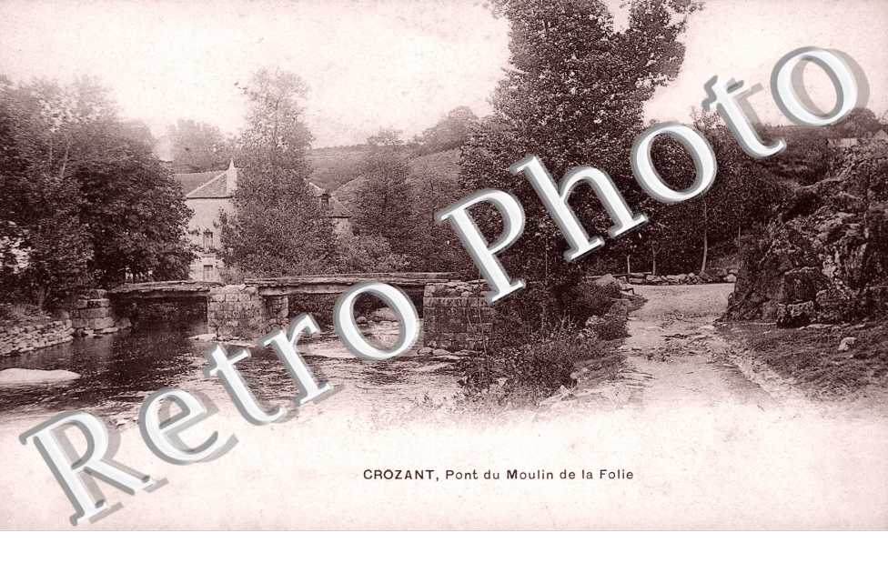Pont du moulin de La folie
