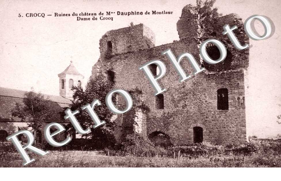 Ruines du chateau de Mme Dauphine de Montlaur