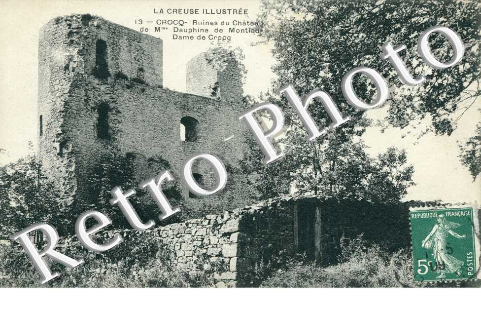 Ruines du chateau de Mme Dauphine de Montlaur