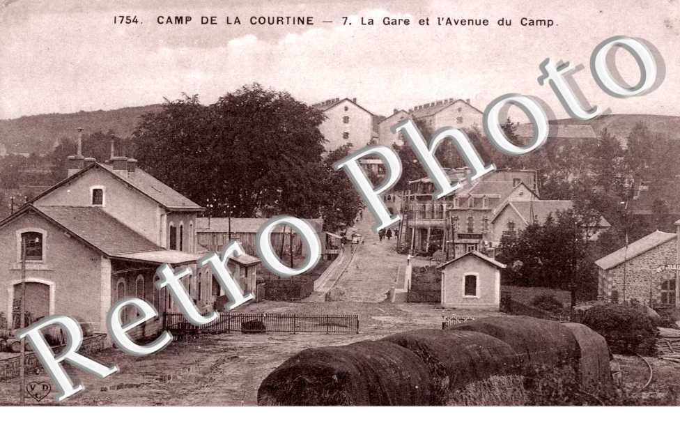 La gare et l'avenue du camp