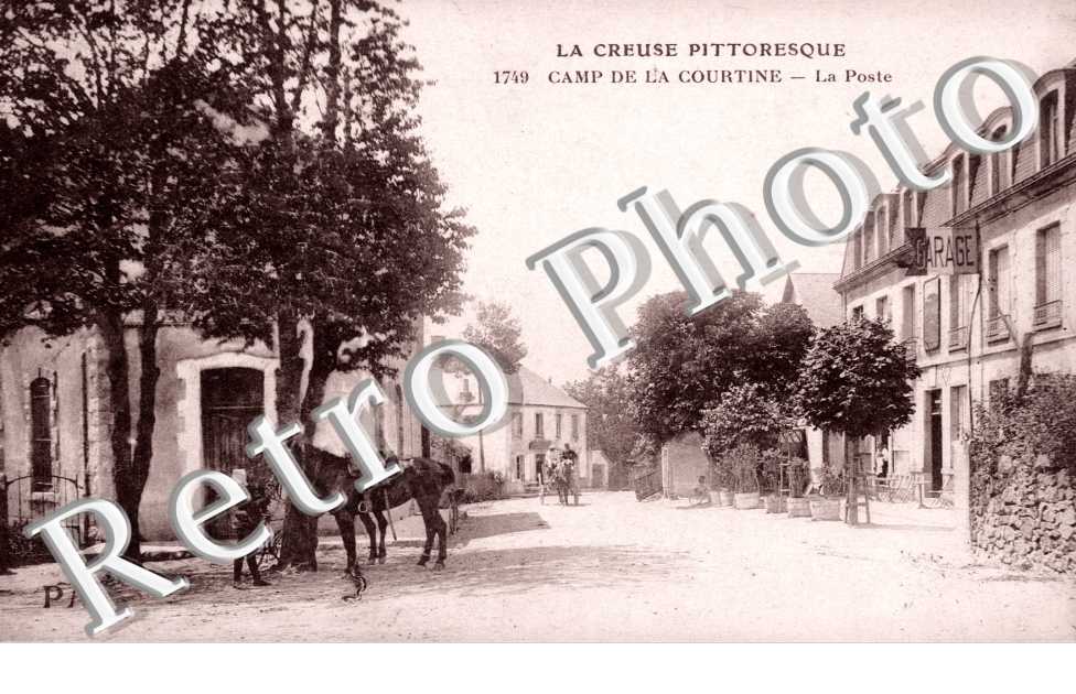 Camp de La Courtine - La Poste