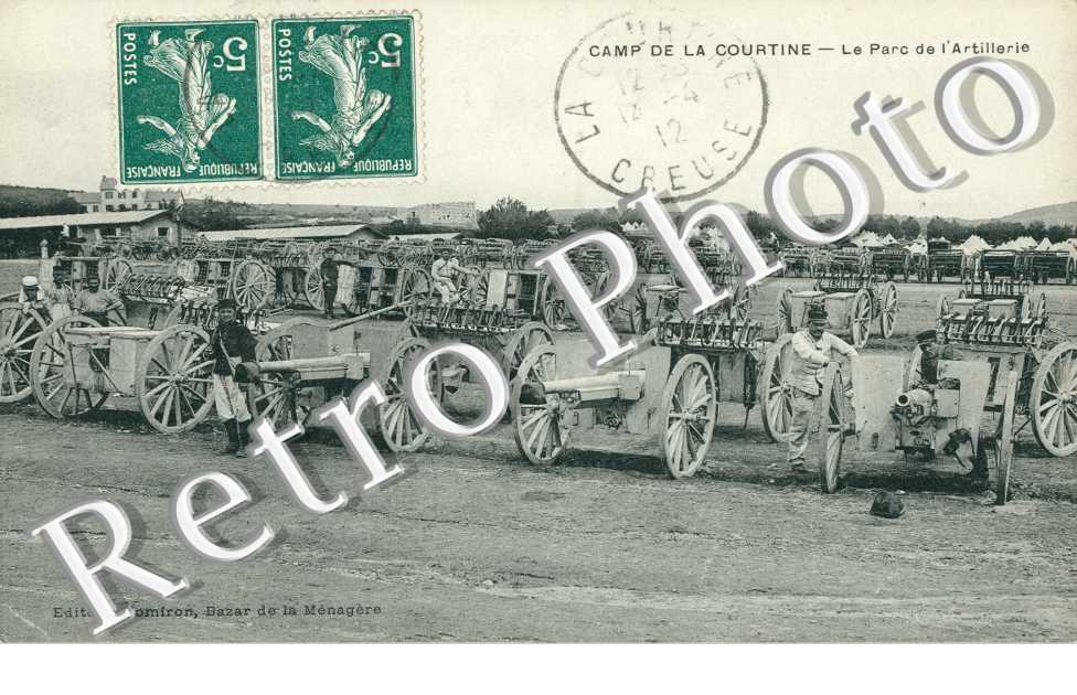 Camp - le parc de l'artillerie