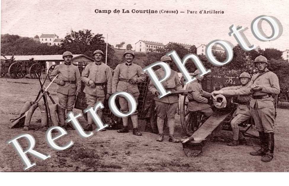 Camp de La Courtine - Parc d'artillerie
