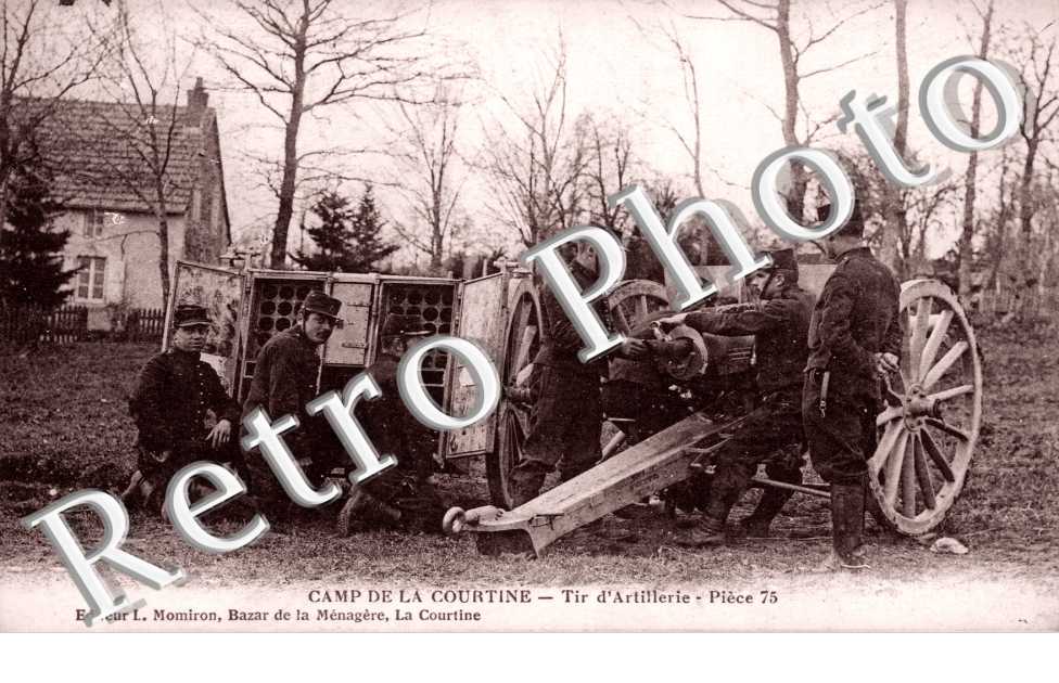La Courtine - Tir d'artillerie
