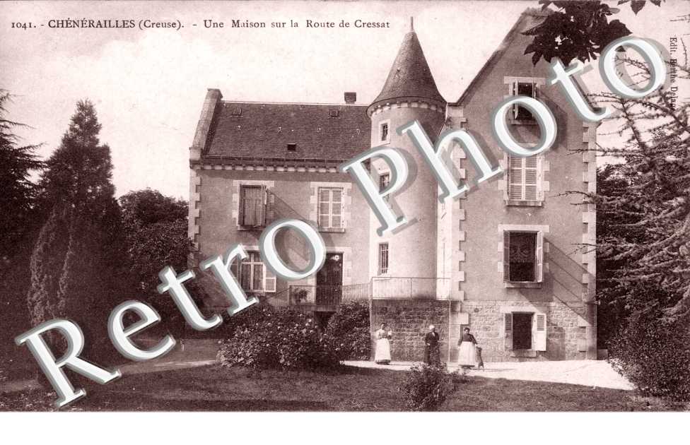 Une Maison sur la route de Cressat