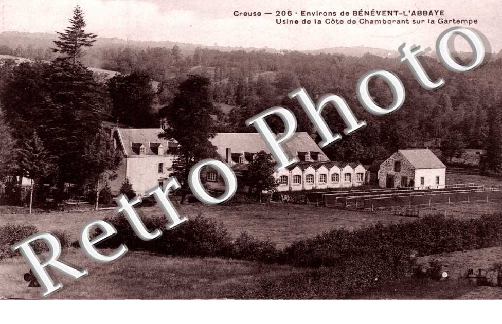 Envrons de Benevent l&#039;Abbaye- Usine de la Cote