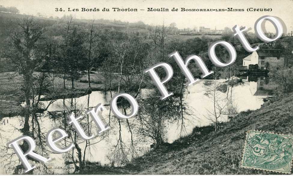 les bords du Thorion - Moulin