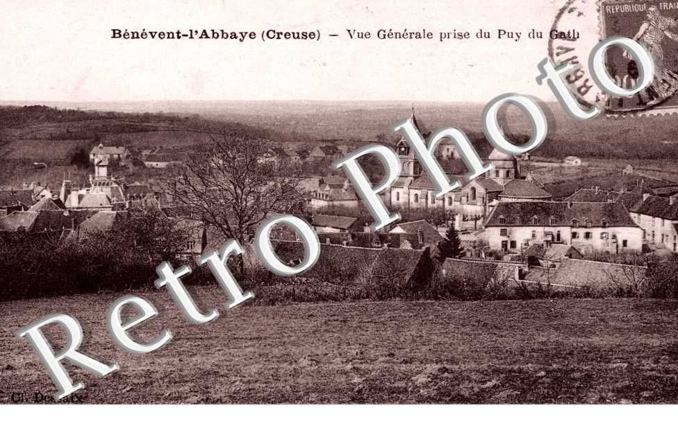 vue generale prise du Puy du Gath