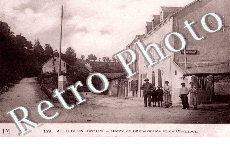 route de chenerailles et de chambon