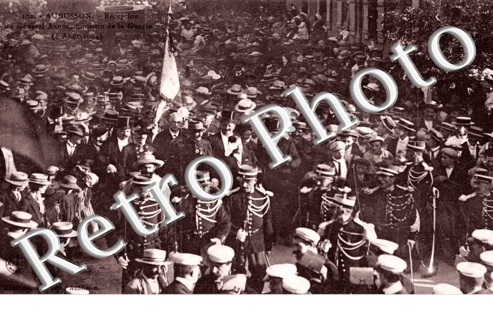 Reception du general Andre ministre de la guerre 1904