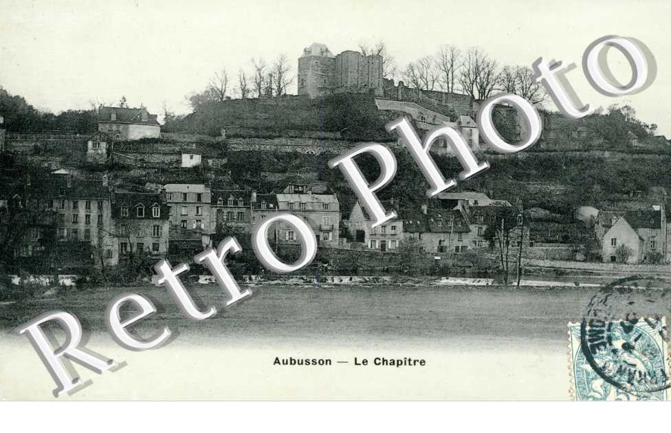 le chapitre (carte galcee sepia)