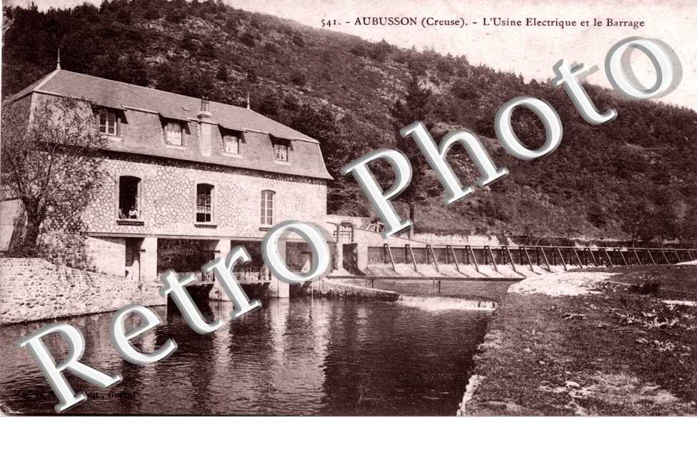 l'Usine electrique et le barrage
