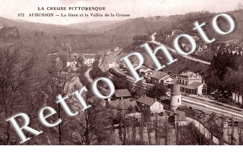 la gare et la vallee de la creuse