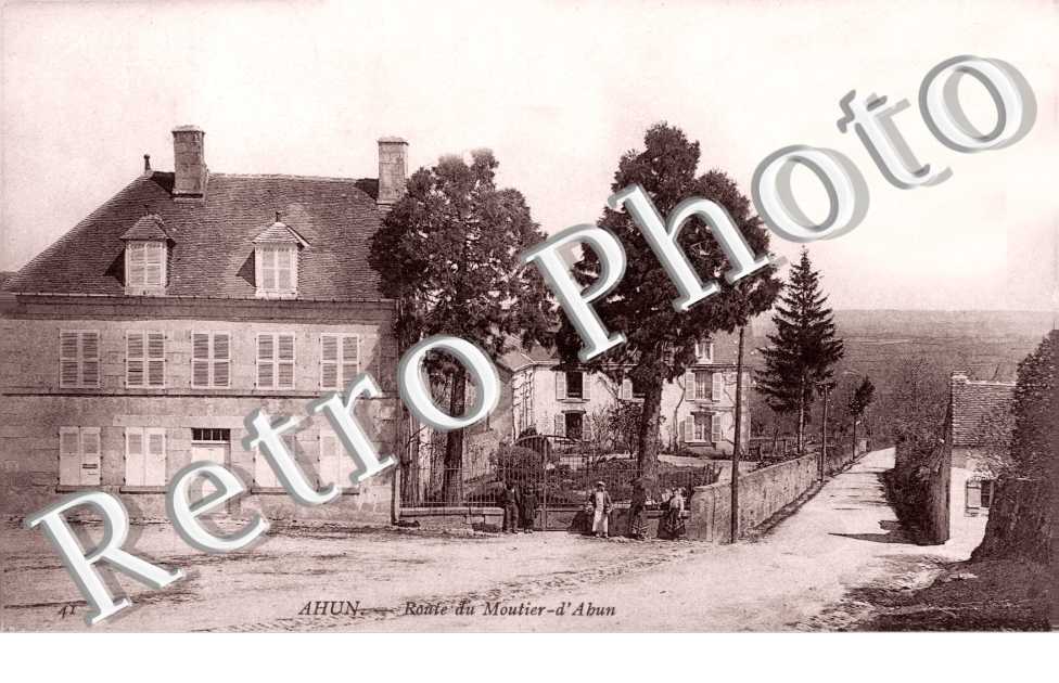 route du moutier d'ahun