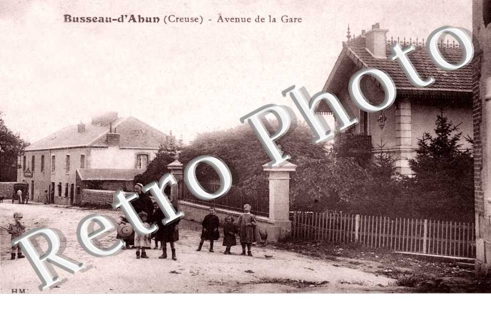 Busseau d'Ahun Avenue de la gare