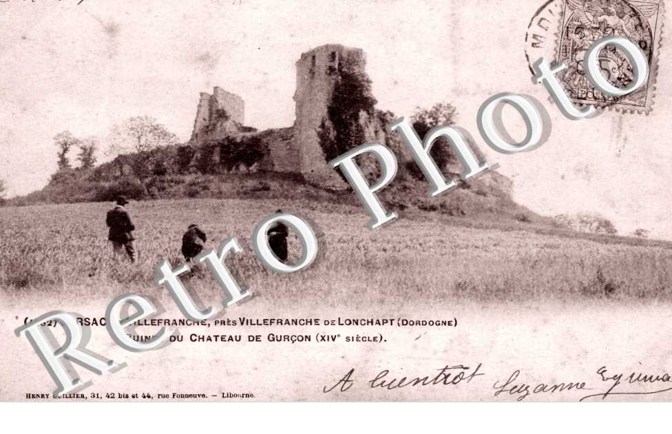 Ruines du chateau de Gurcon