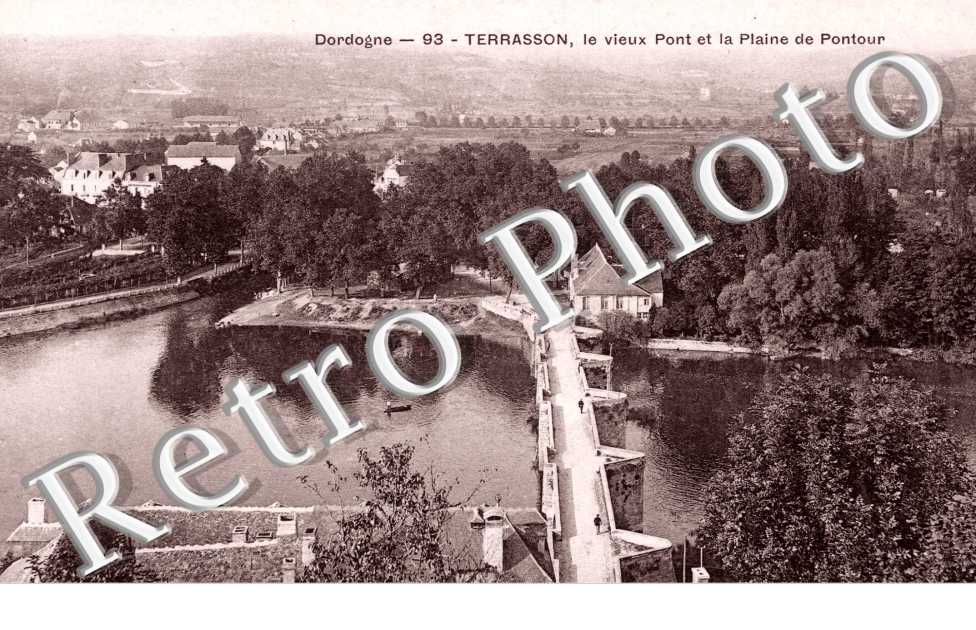 le vieux Pont et la Plaine du Pontour