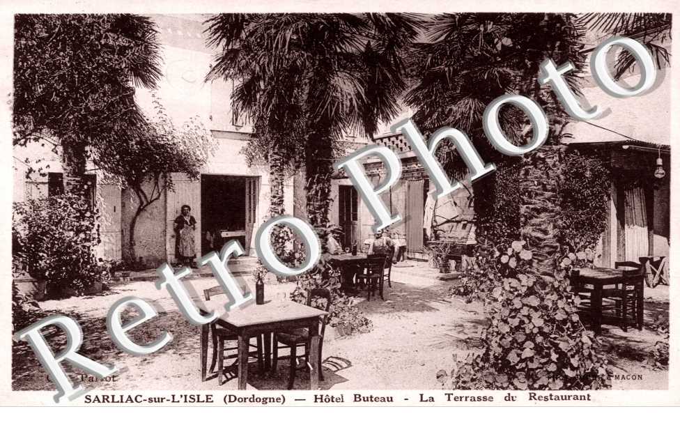 Hotel buteau - La terrasse du restaurant