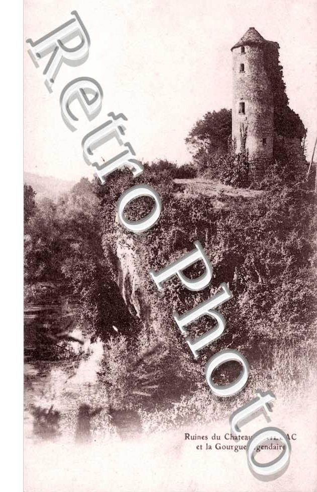 Ruines du chateau d'Aillac