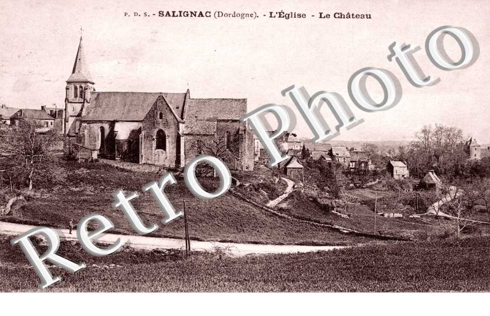 L&#039;eglise - le chateau