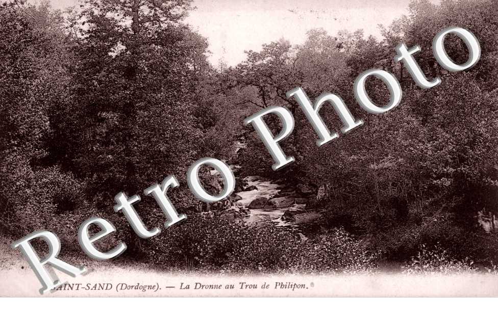La Dronne au trou de Philipon