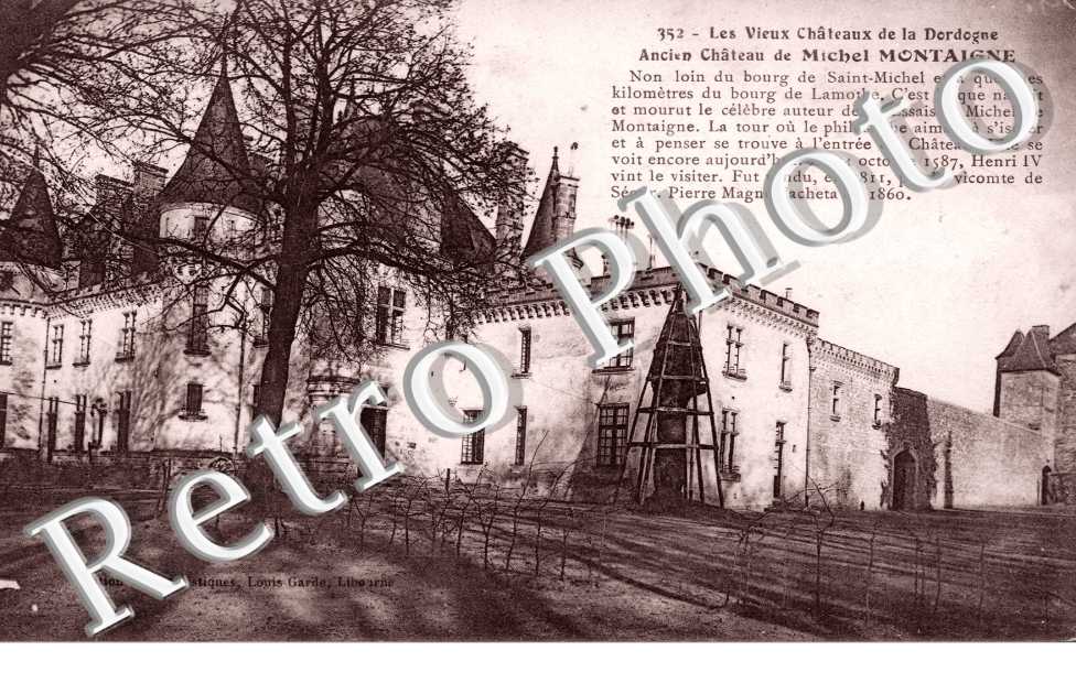 Ancien Chateau de Michel montaigne