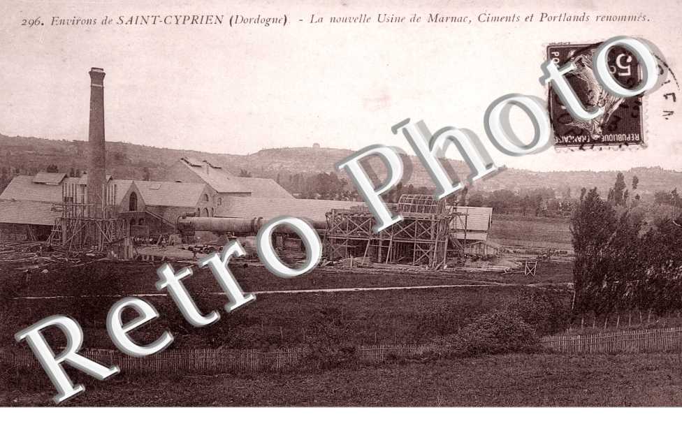 Nouvelle usine de Marnac, ciments et Portlands renommes