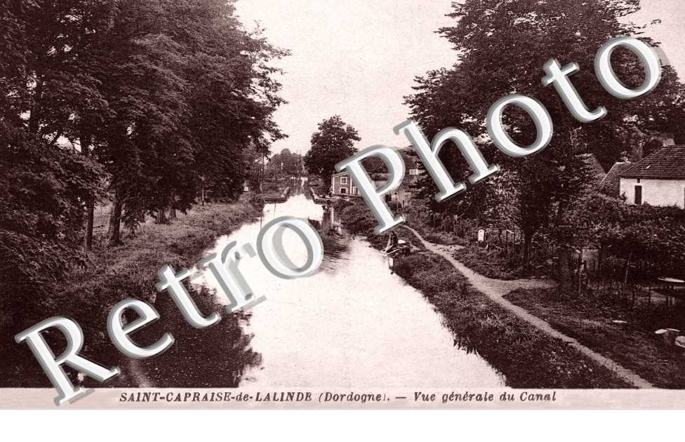 Vue generale du canal