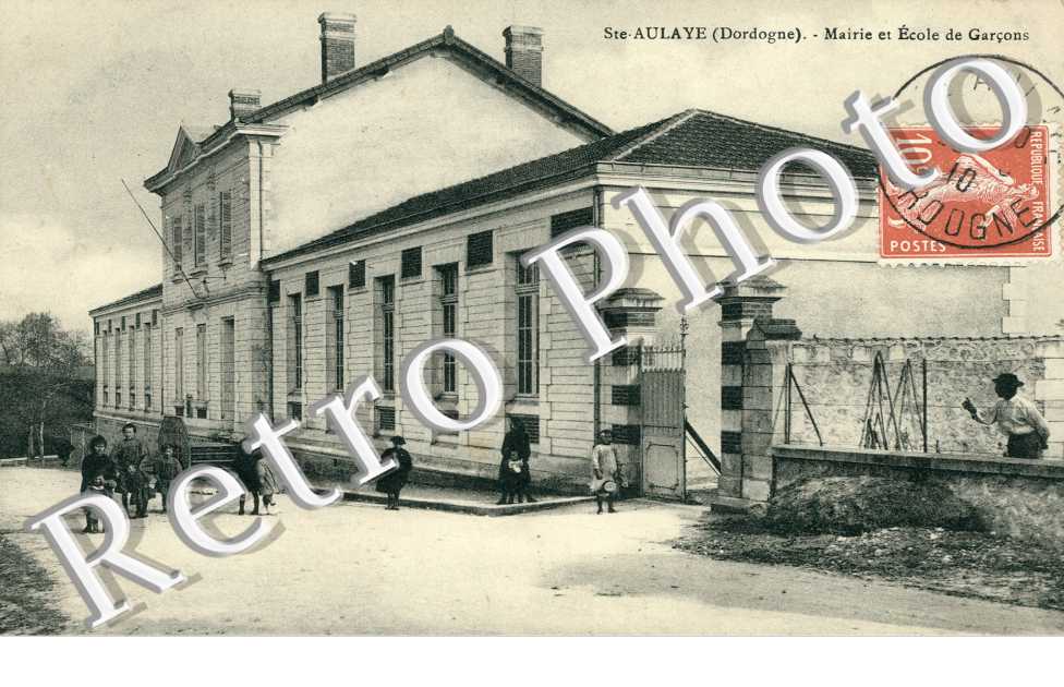 Mairie et ecole de garcons