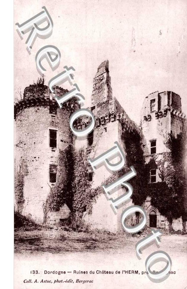 Ruines du chateau de l&#039;Herm