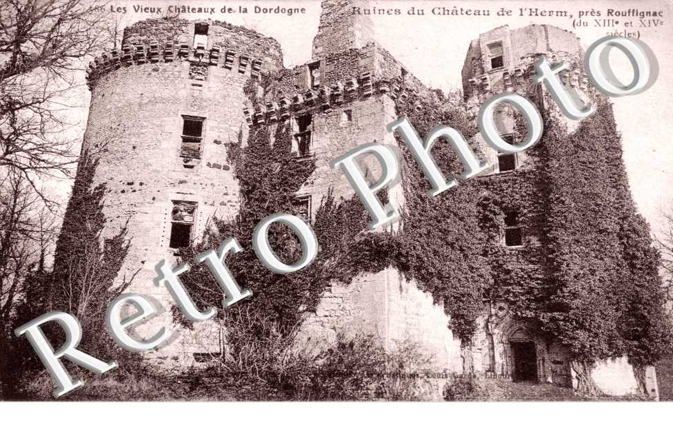 Ruines du chateau de l&#039;Herm