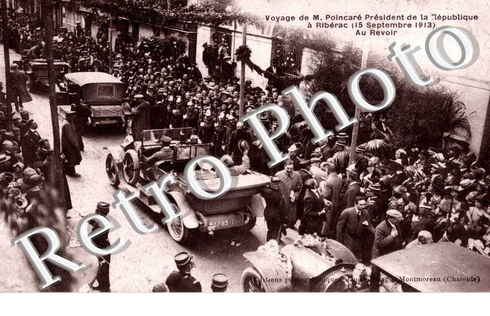 voyage de M.Poincare president de la republique