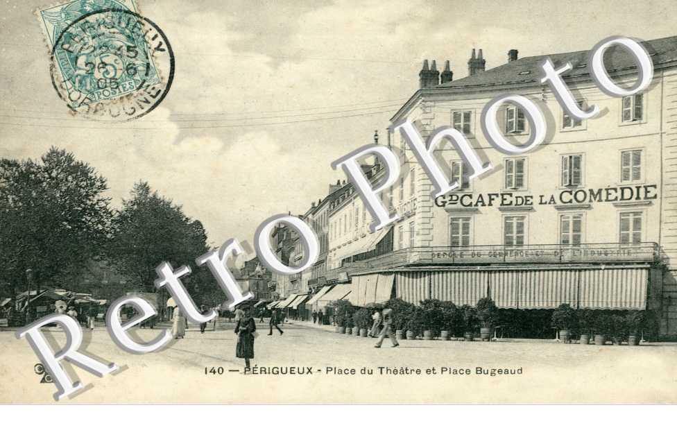Place du Theatre et Place Bugeaud