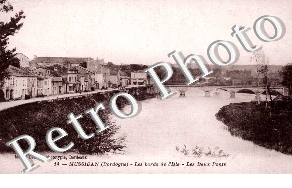 les Deux Ponts, les Bords de l'Isle