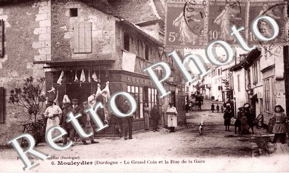 le grand coin et la rue de la gare