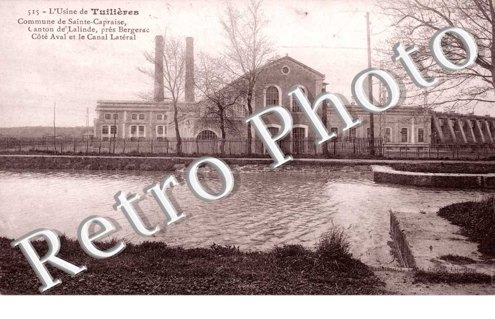 l&#039;usine de Tuillieres Commune de Saint-Capraise