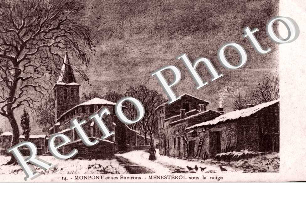 Menesterol sous la neige
