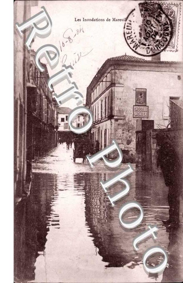 Les inondations de Mareuil