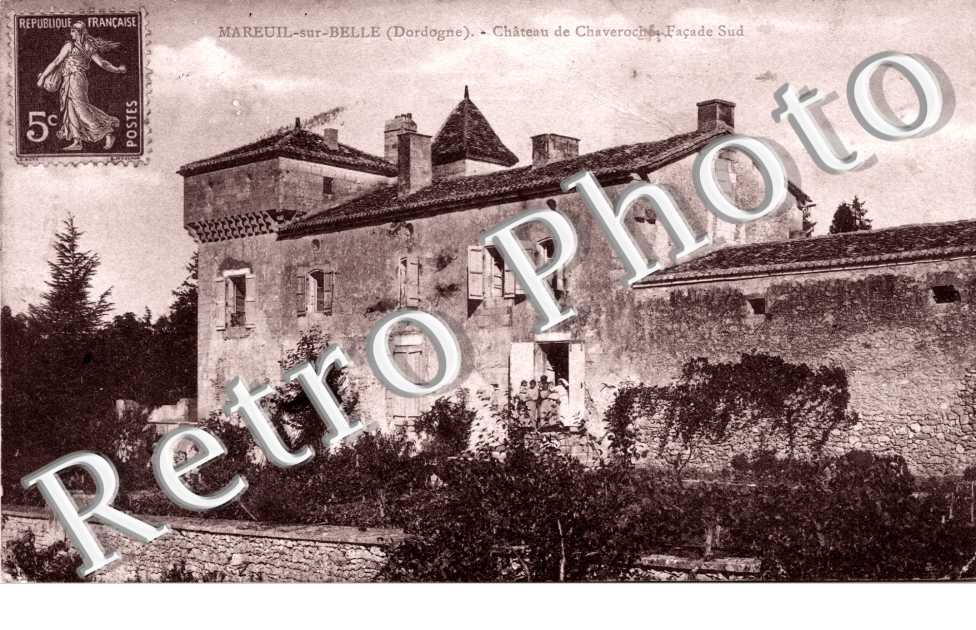 Chateau de Chaveroche, facade sud