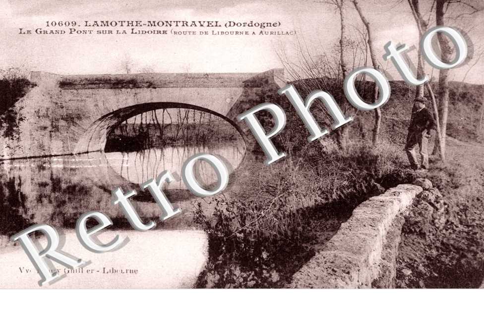 Grand pont sur la Dordogne