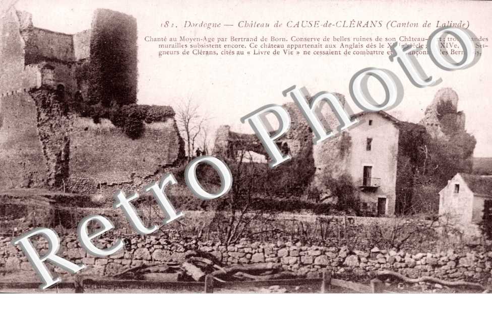 chateau  de Cause de Clerans