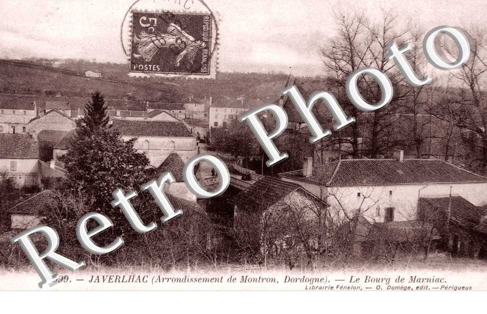 Le bourg de Marniac