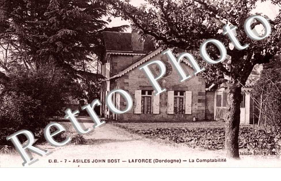 Asile John Bost - comptabilite