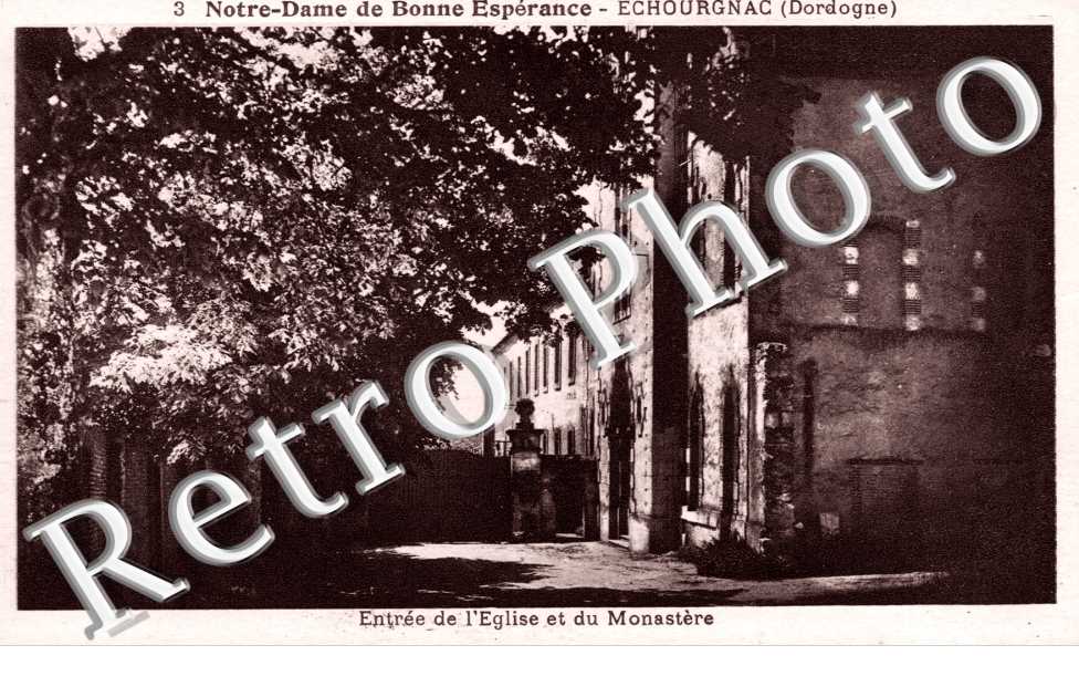 N.D de Bonne esperance - entree de l&#039;eglise et du monastere