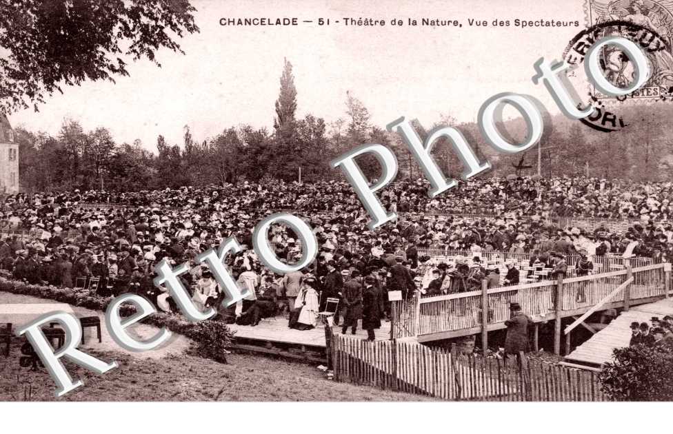 Theatre de la nature - vue des spectateurs
