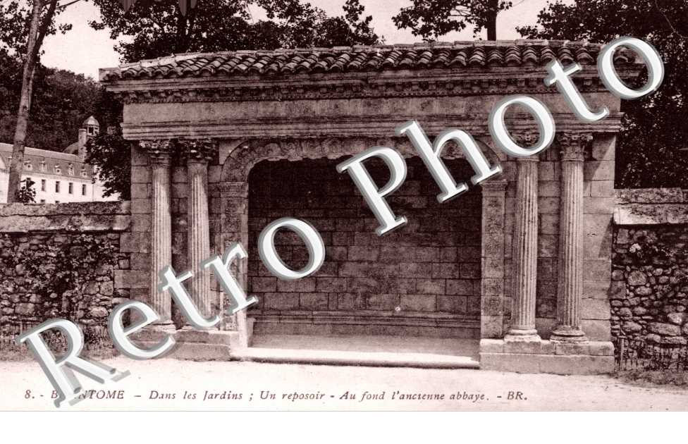 l'abbaye - Dans les Jardins' un reposoir