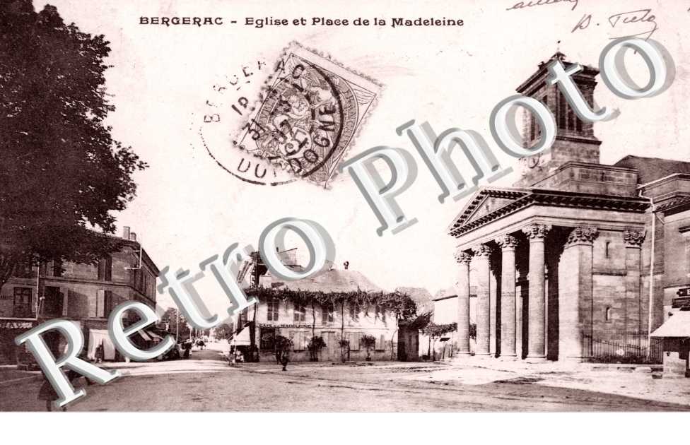 Eglise et Place de la Madeleine
