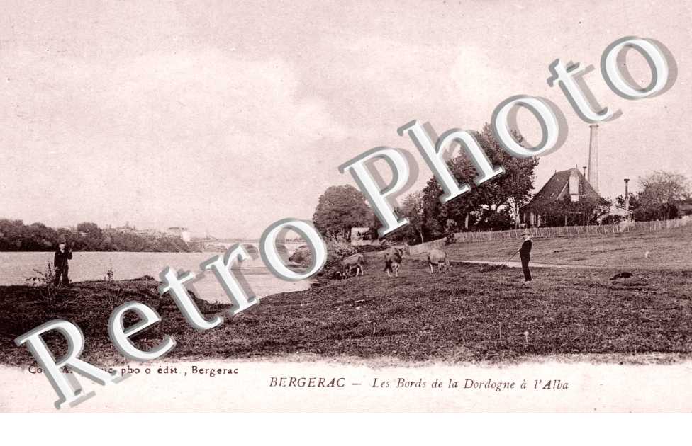 les Bords de la Dordogne a l'Alba