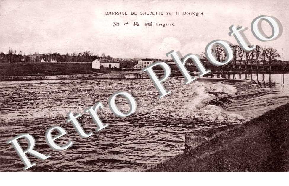 Barrage de Salvette sur la Dordogne